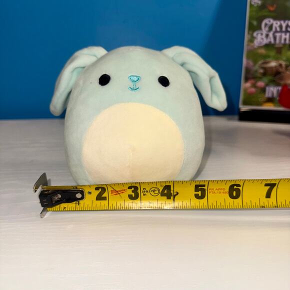 Buttons the Bunny Squishmallow 5” Plush 2020 Kellytoy EUC - Picture 5 of 8